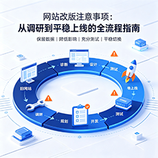 咸宁建站-网站改版注意事项：从调研到平稳上线的全流程指南