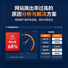 咸宁建站-网站跳出率过高的原因分析与解决方案