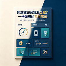 咸宁建站-网站建设预算怎么做？一份详细的费用清单