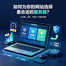 咸宁建站-如何为你的网站选择最合适的服务器？